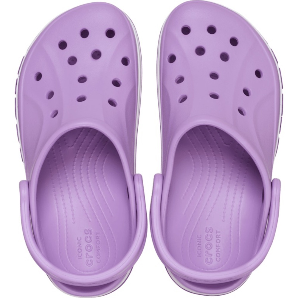 CROCS Purple Sandals with Ventilation and Pivoting Heel Strap - Picture 4 of 9